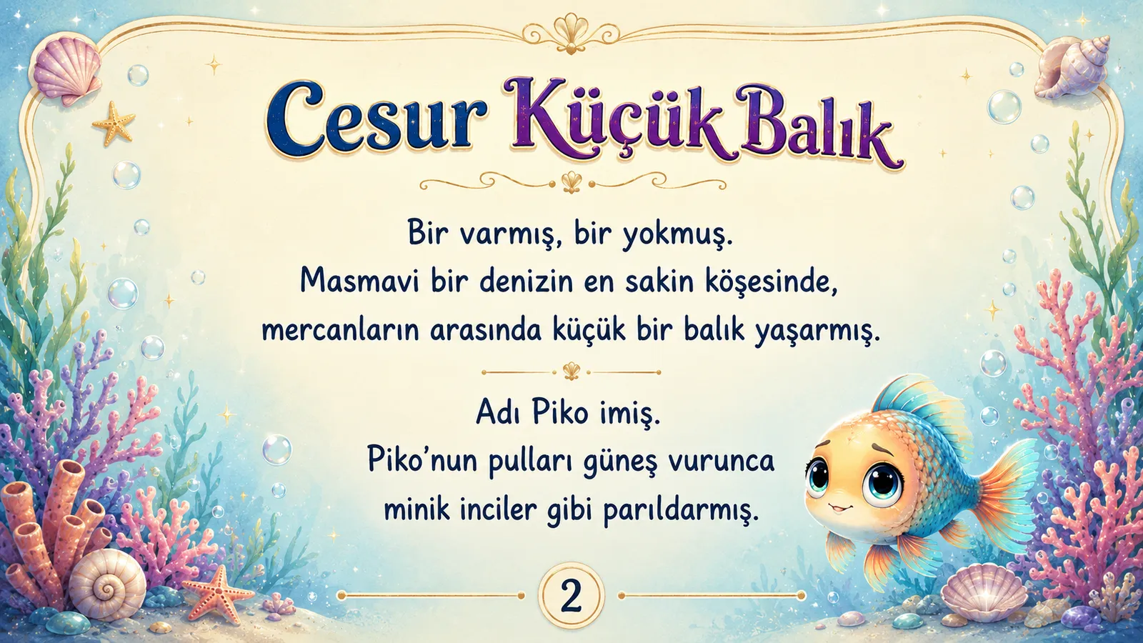 CESUR KÜÇÜK BALIK — sayfa 2