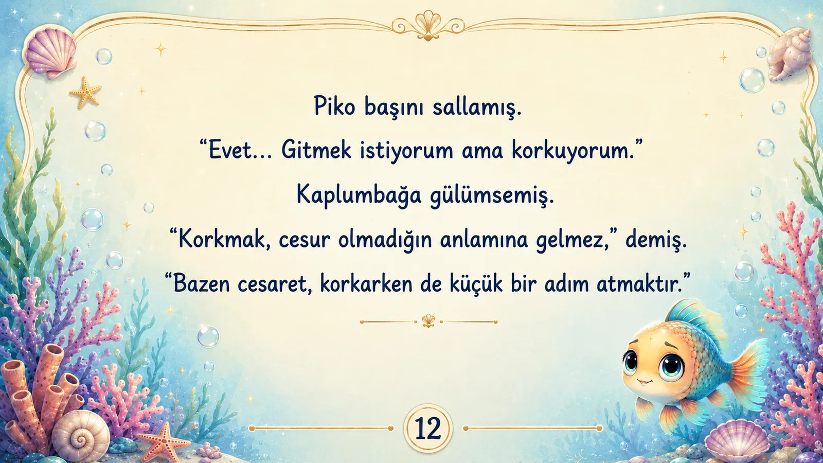 CESUR KÜÇÜK BALIK — sayfa 12