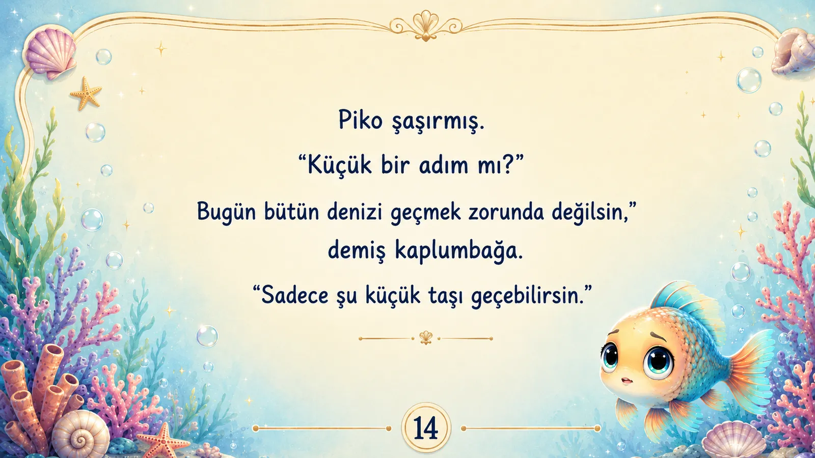CESUR KÜÇÜK BALIK — sayfa 14