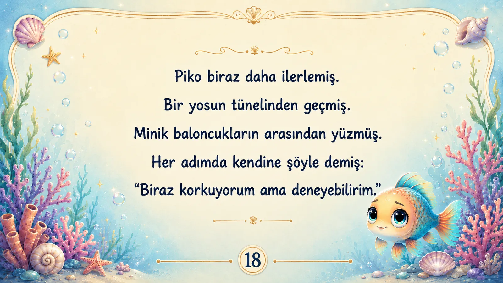 CESUR KÜÇÜK BALIK — sayfa 18
