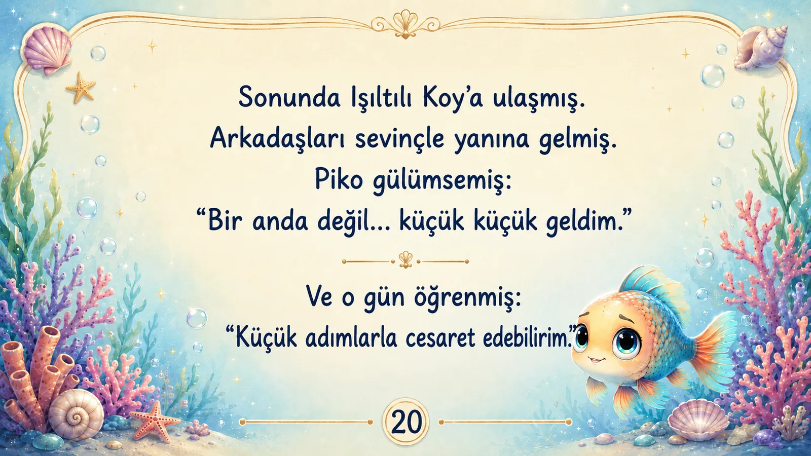CESUR KÜÇÜK BALIK — sayfa 20