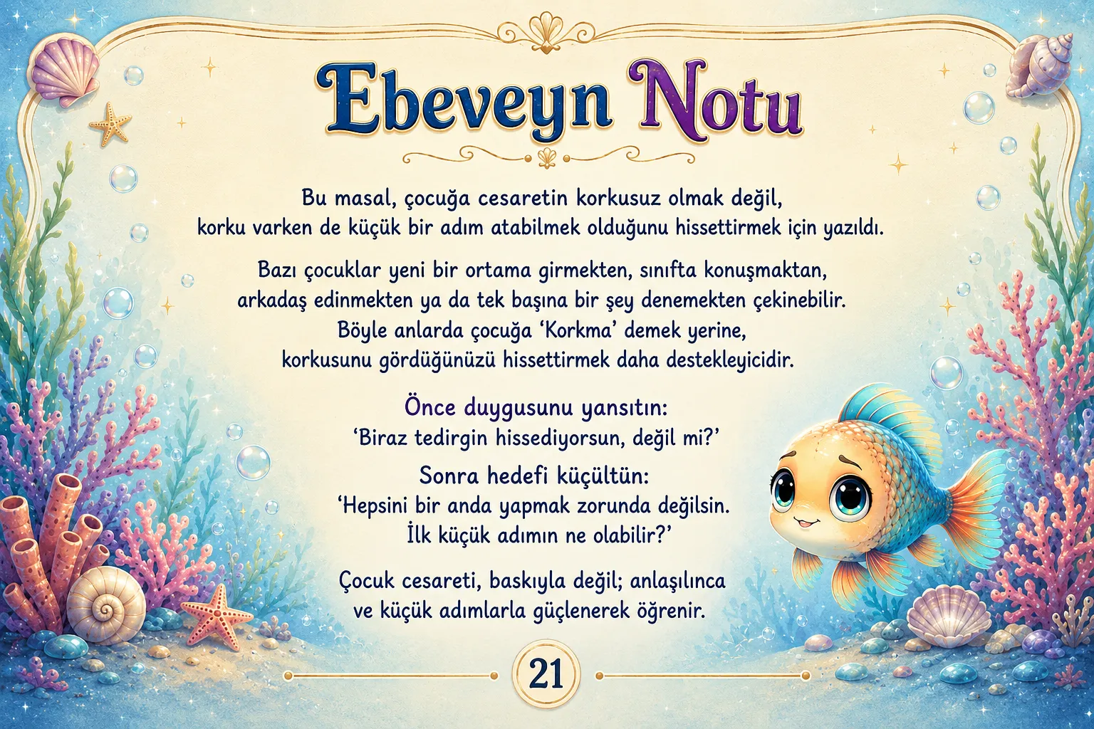CESUR KÜÇÜK BALIK — sayfa 21