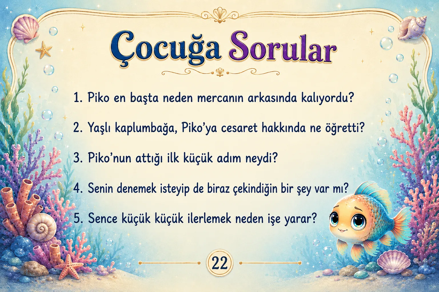 CESUR KÜÇÜK BALIK — sayfa 22